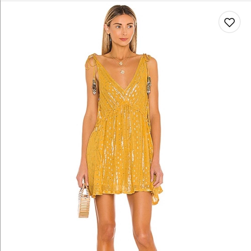 Sundress yellow dress